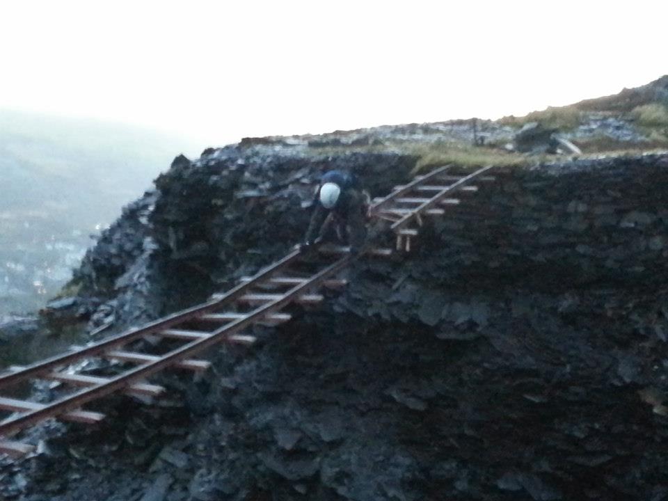 Paddy's Adventures Snakes, Ladders and Tunnels, Dinorwic Slate Quarries