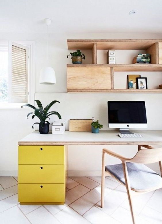 Oh-no! BOHO #3 / Never too late for 5 more décor cliches - plywood office www.bohohome.com @bohosusan