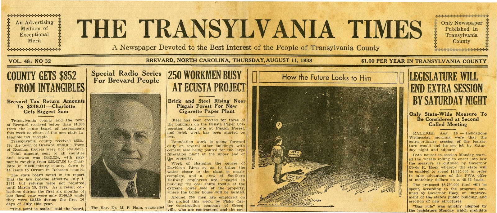 The Rowell Bosse North Carolina Room: Newspapers Provide a Unique View