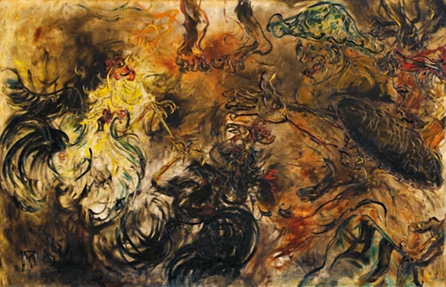 Bunga Matahari Karya Affandi Lukisan Tersebut Beraliran