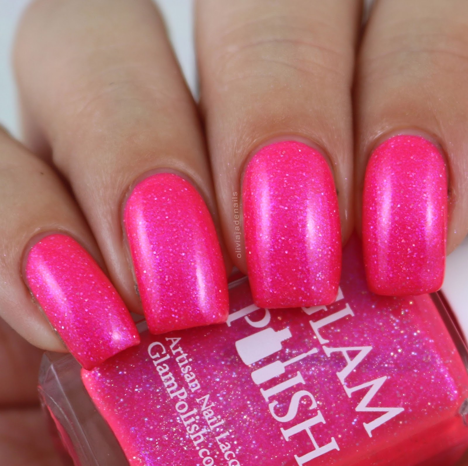 Glam Polish It's A One Woman Show swatched by Olivia Jade Nails