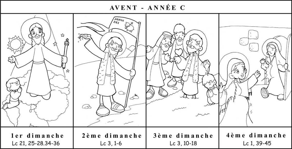Activités, jeux caté autour de l'Avent - KT42 - portail caté