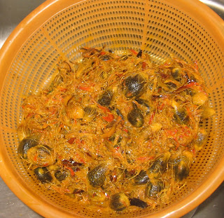 Palm nut chaf after extracting palm oil