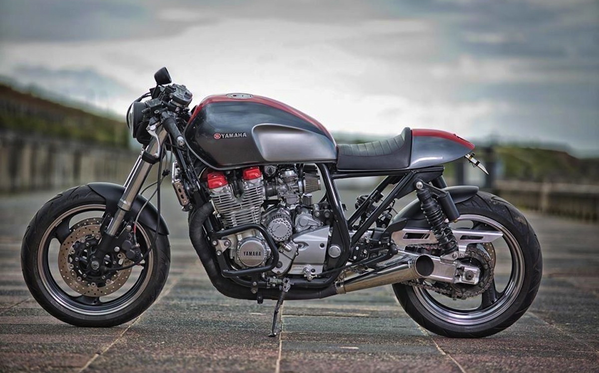 Бак на Yamaha XJR 400 под клипоны