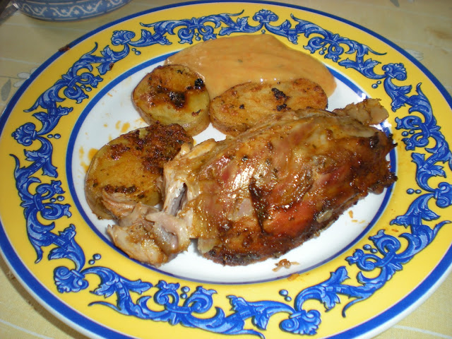 elrincondeatalaya3: Codillo de cerdo al horno.