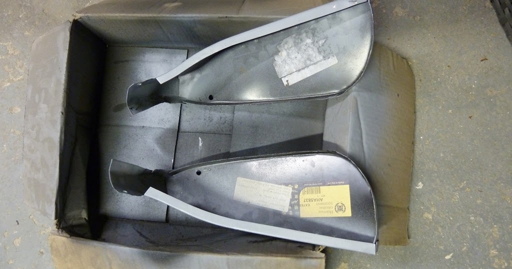 MG Midget 1965 MKII Restoration Project: Boot Floor Extension Panels