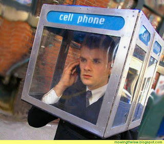 cell phone privacy man in booth mobile law