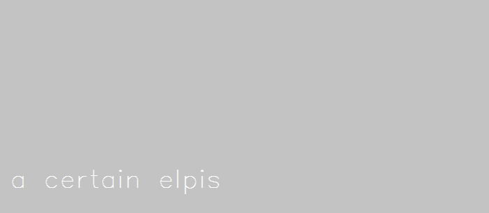 A Certain Elpis