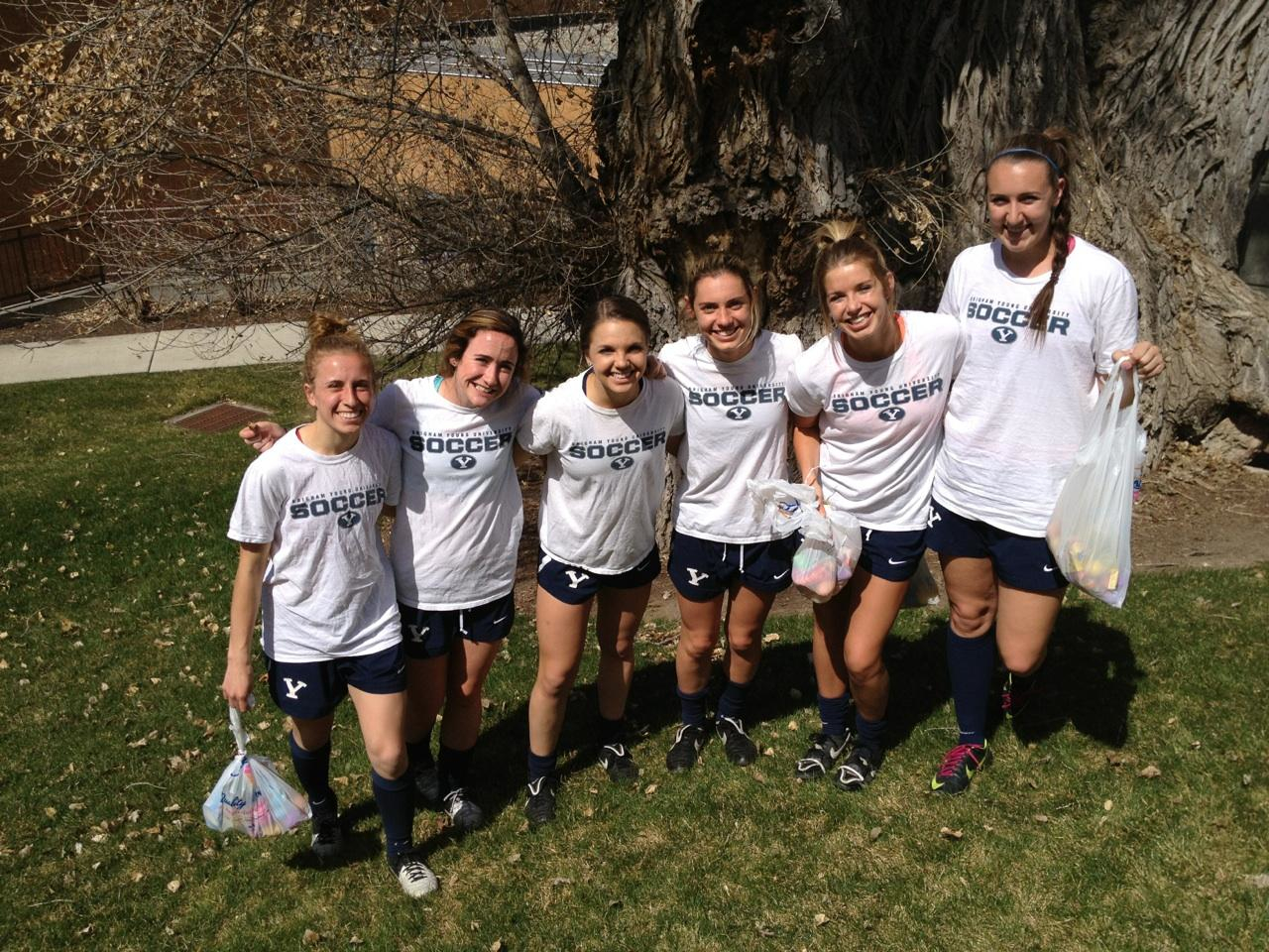 BYU WOMEN'S SOCCER IT'S SPRING TIME