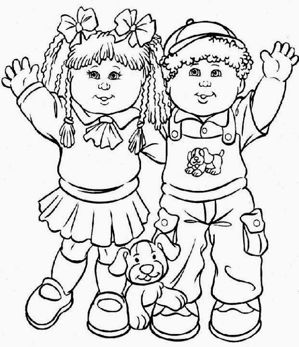 Cabbage Patch Kids Coloring Pages : Cartoon Coloring For Kids Cabbage Patch Kids Coloring Pages : Check out our 5 minute crafts, free coloring pages & pranks for kids!