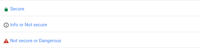 Mensajes en browser Chrome sobre HTTPS Mensajes en browser Chrome sobre HTTPS