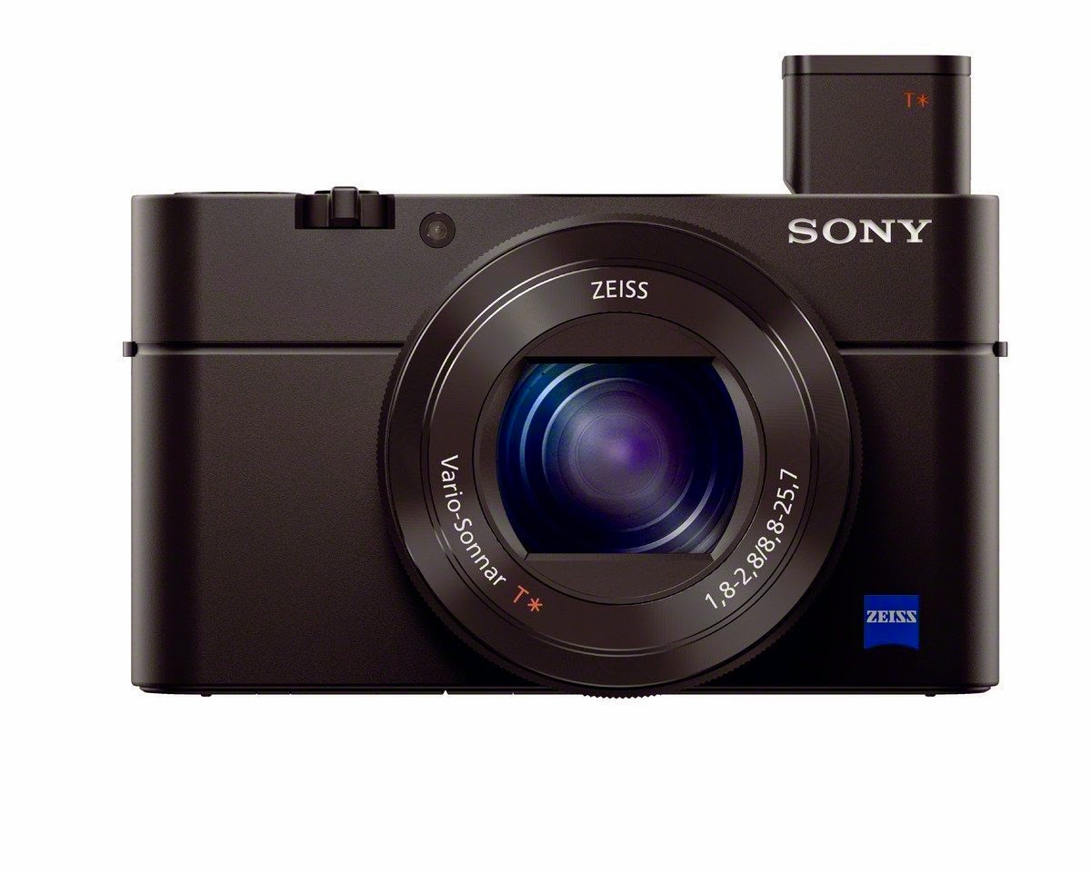 Sony DSC-RX100M III Cyber-shot Digital Still Camera, with retractable pop-up SVGA OLED viewfinder