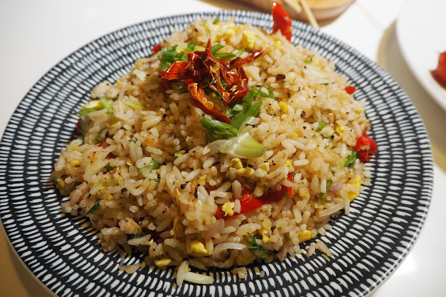 Quarters Fried Rice — S$14 icon village review Quarters Fried Rice — S$14 icon village review