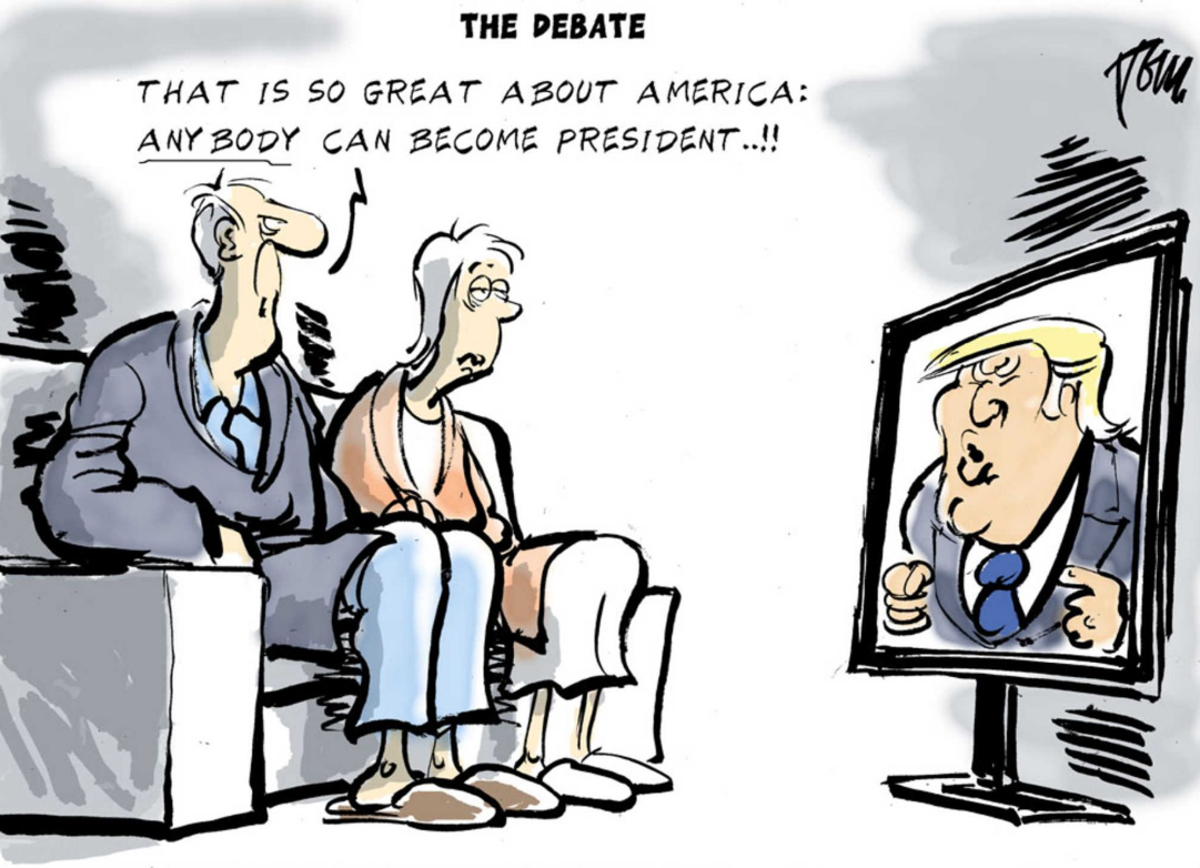 Let's all try to survive the first presidential debate together