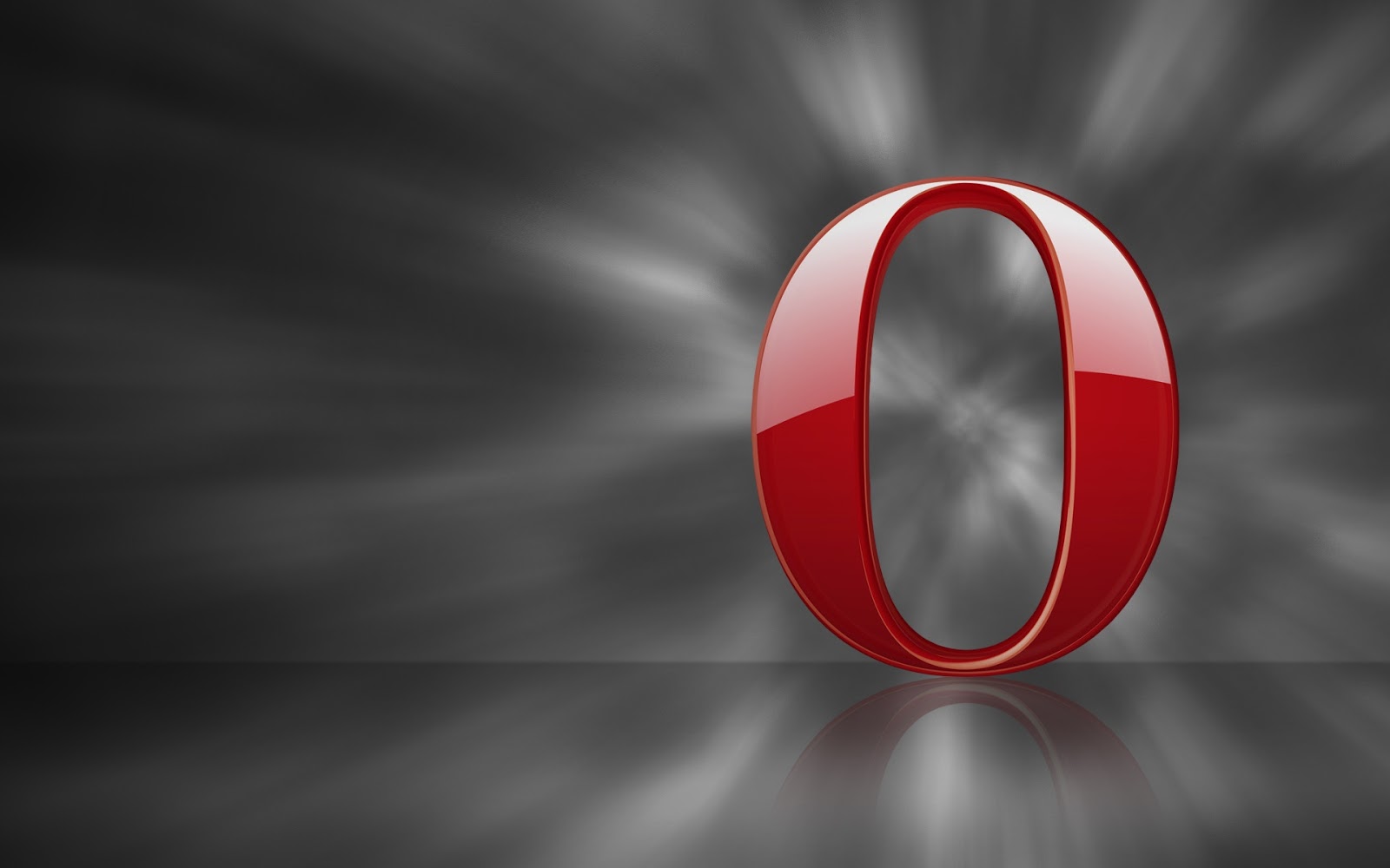 Opera Browser Red Logo | Full HD Desktop Wallpapers 1080p