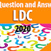 Download Weekly 100 Question and Answers for LDC 2020 - 04
