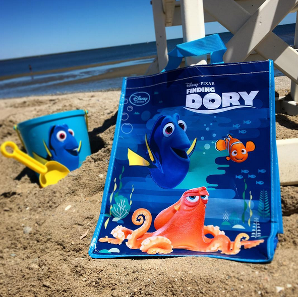 Dan the Pixar Fan Finding Dory Disney Store Reusable Tote Bag