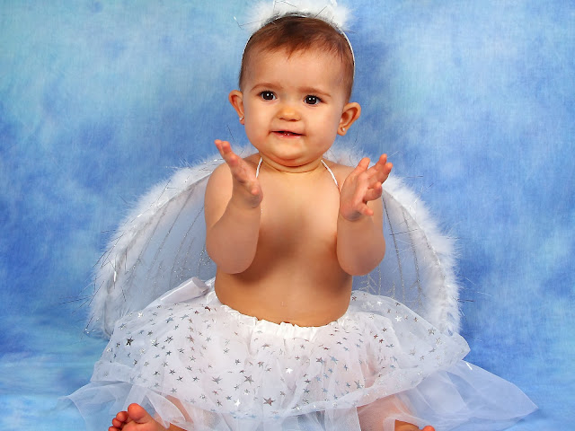 Cute Angel Baby Girl