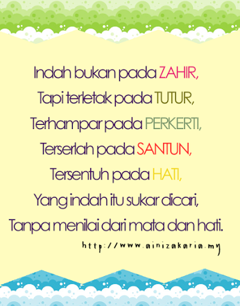 Yang Cantik Itu Budi, Yang Indah Itu Bahasa - Hidup Itu Indah