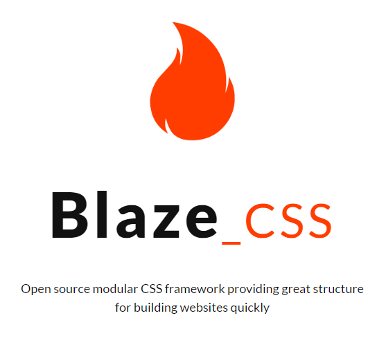 Open css. CSS Framework. Open Blaze.