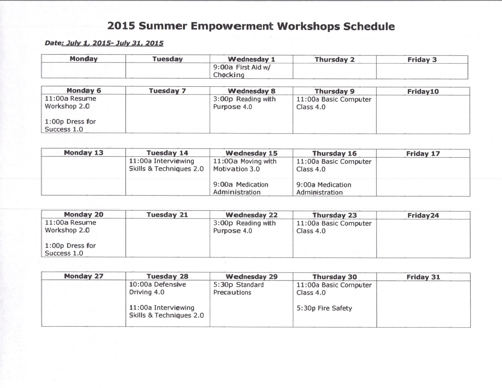 Grover Heights: July 2015 Grover Heights: July 2015