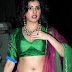 Archana Veda Deep Navel Hip Show In Pink Saree