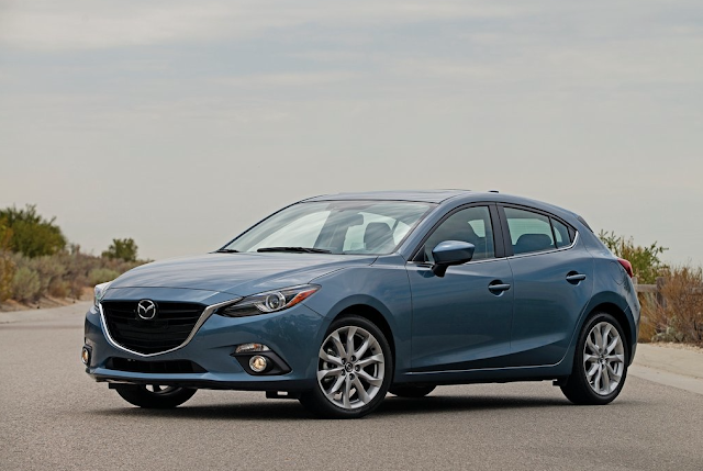 2015 Mazda 3 2015 Mazda 3 5-door blue