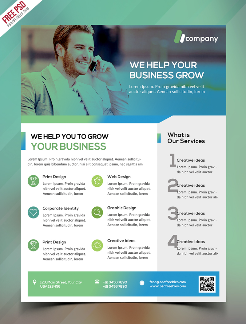 business flyer template free