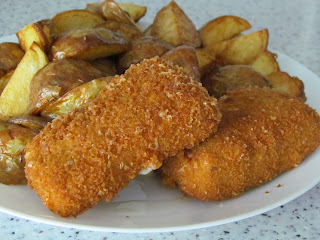 Cascaval pane / Breaded Fried Cheese