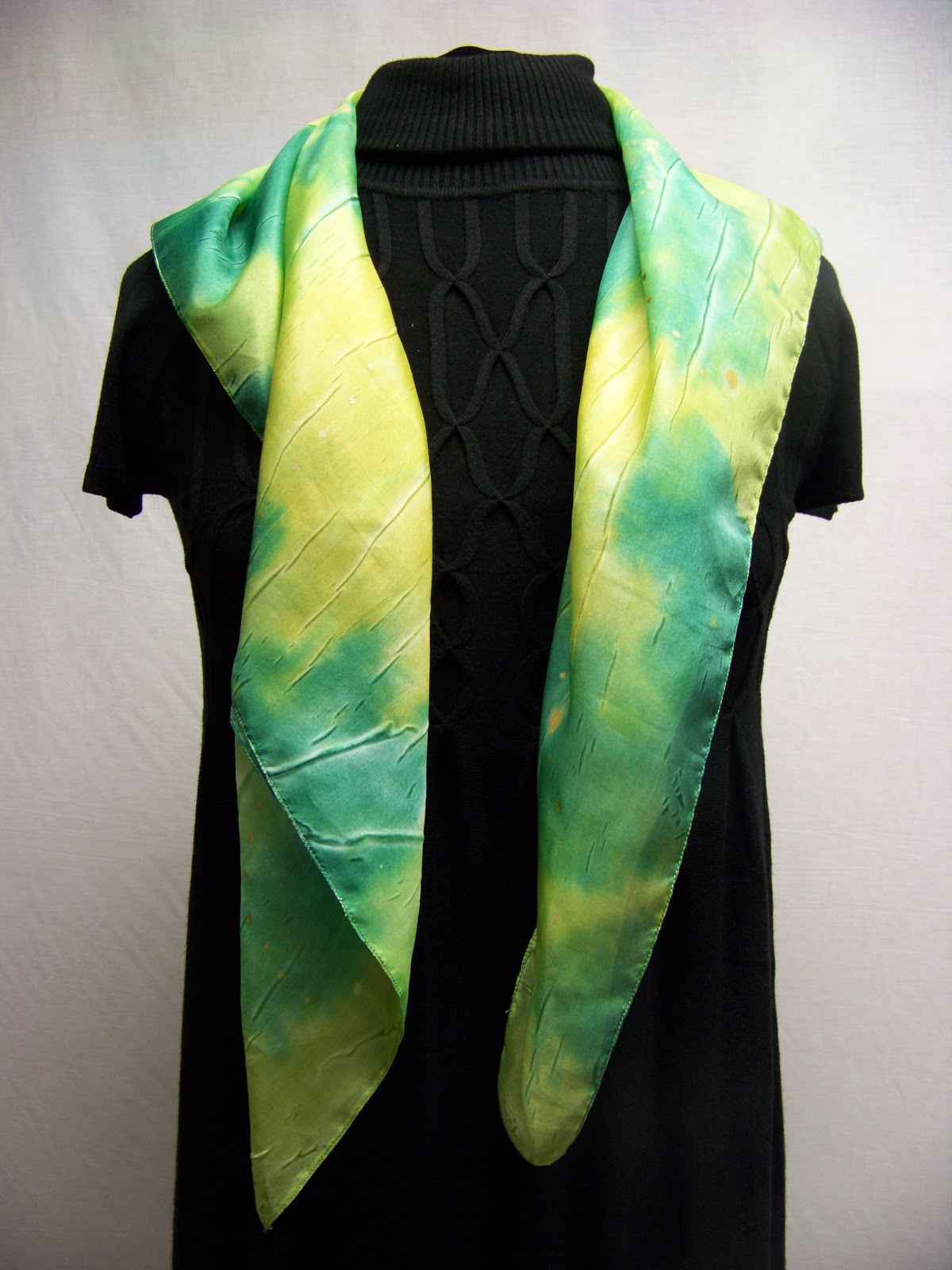 Carol R. Eaton Designs Hand painted silk scarves!