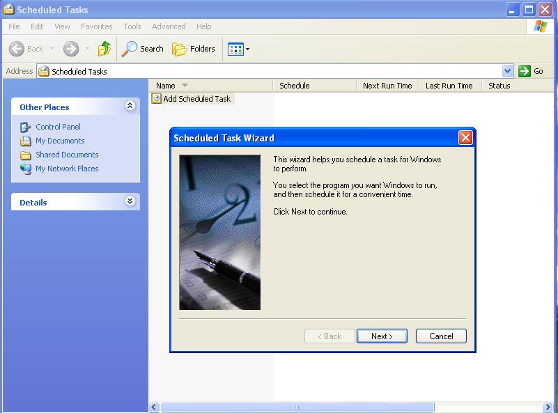 How to Schedule Shut Down In Windows XP without any software Learn