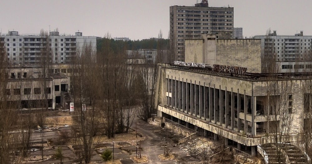 GHOST AND ABANDONED CITY OF PRIPYAT IN UKRAIN