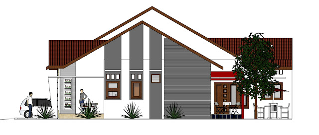 Model Rumah Minimalis Ukuran 15 x 14,5 m Kesan Besar dan Luas Model Rumah Minimalis Ukuran 15 x 14,5 m Kesan Besar dan Luas