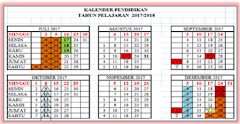 Kalender Pendidikan  (Terbaru) Jenjang TK SD SMP SMA SMK Lengkap