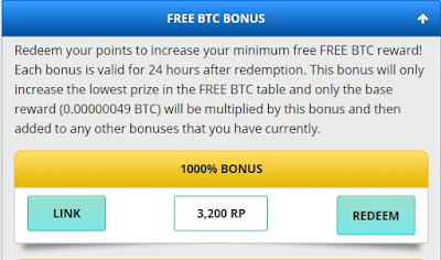 freebitco.in RP collect reward pints