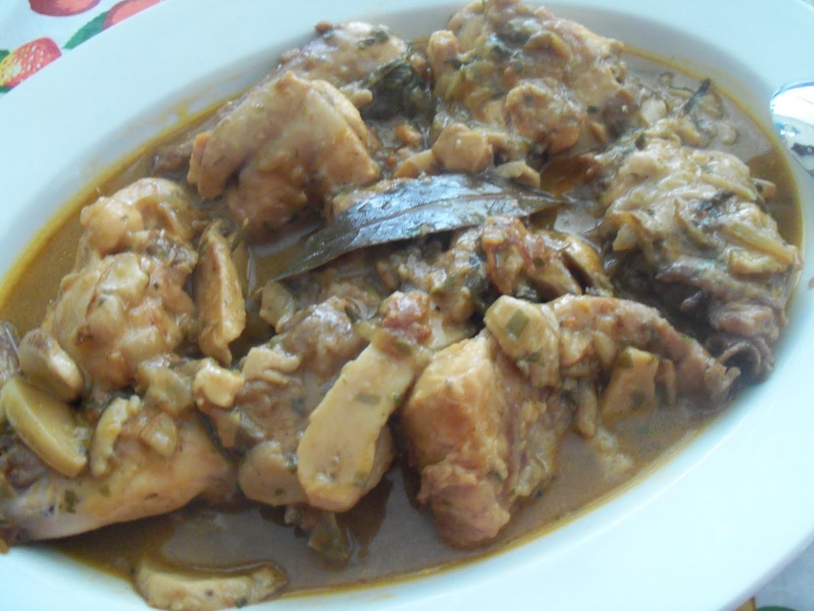 Ai Sapori Coniglio in umido ai funghi porcini