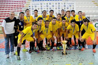 Praia Clube (MG) Campeão da Taça Brasil Juvenil Masculina de Futsal de 2013