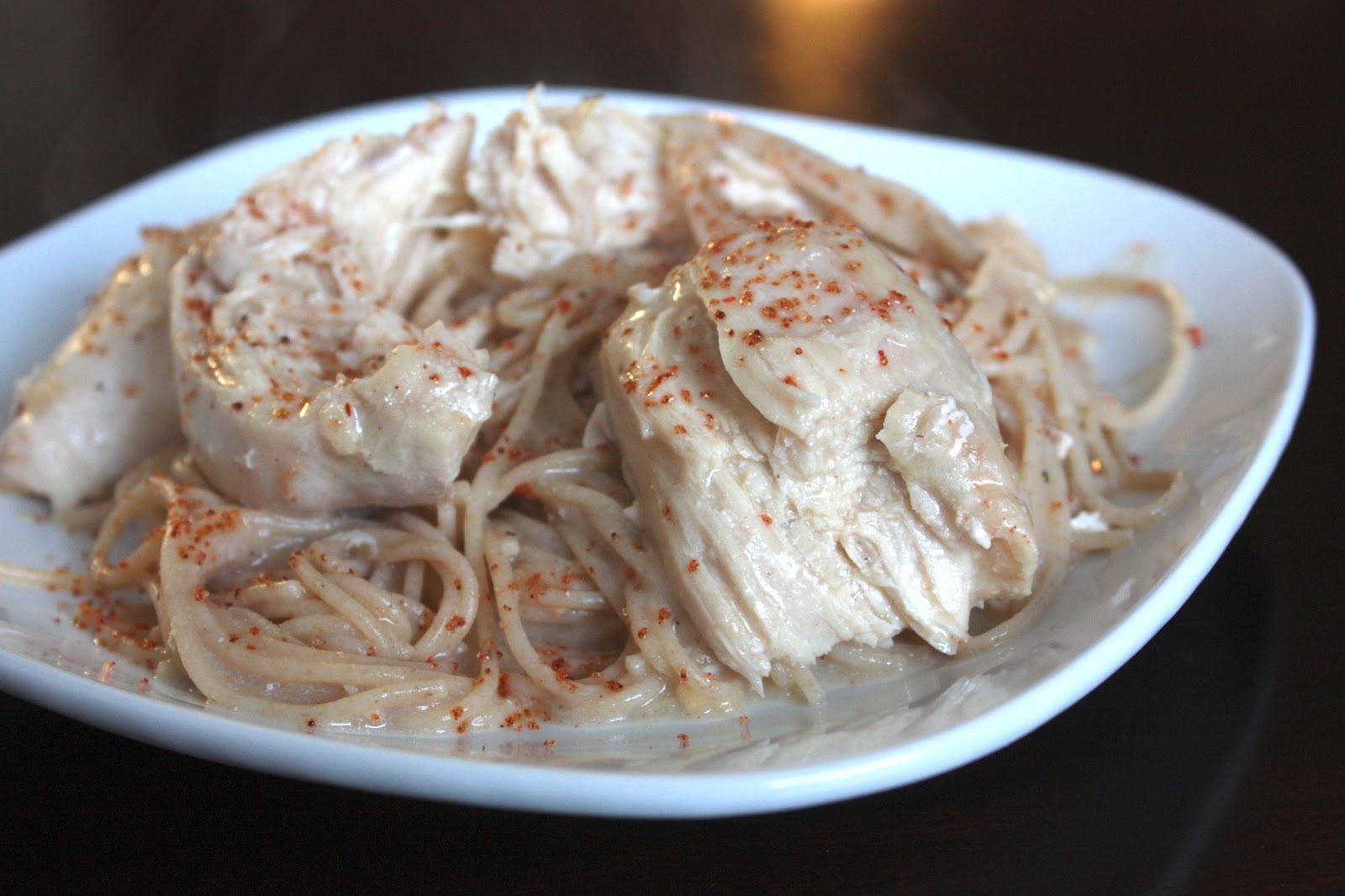 Momma Hen's Kitchen Crock Pot Creamy Chicken Pasta