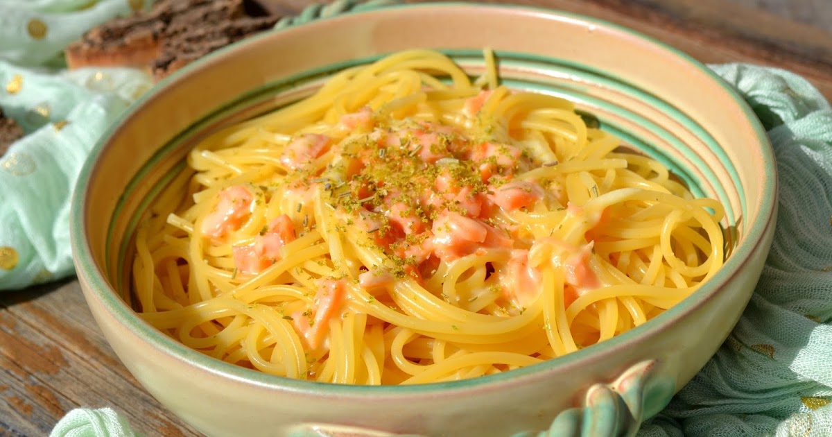 glückszauber : Spaghetti mit Lachs-Limettensoße