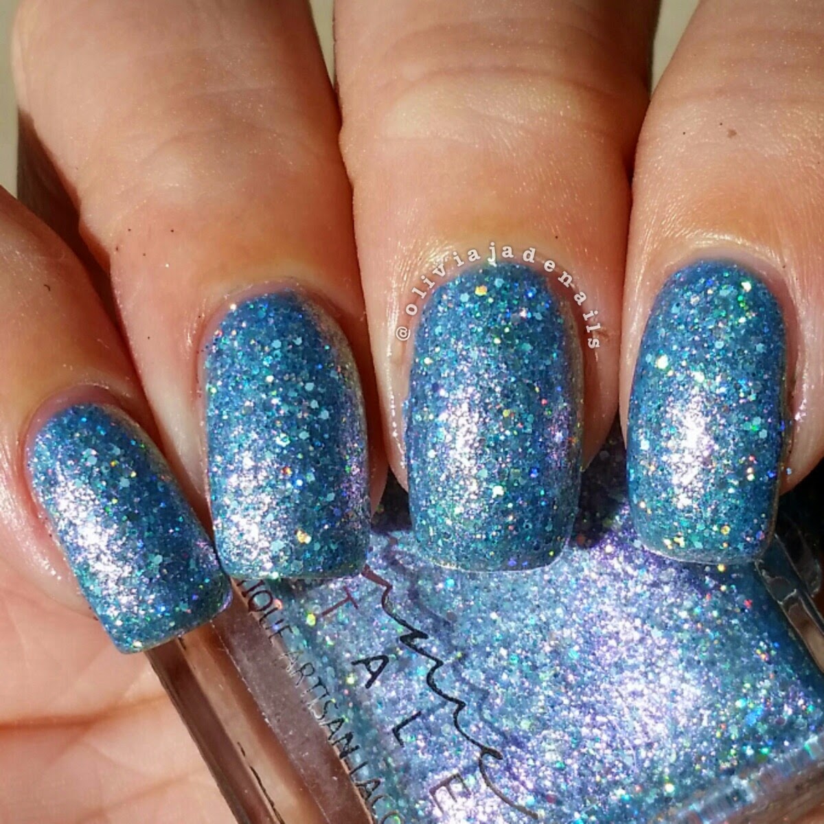 Femme Fatale Cosmetics Mirror, Mirror, On The Wall swatched by Olivia Jade Nails