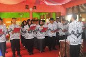 Pengurus Sekolah PGRI Kabupaten Muara Enim Dilantik