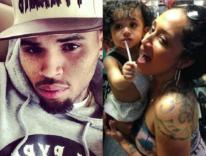 Chris Brown is asking a judge to force his baby mama to shut her trap. 