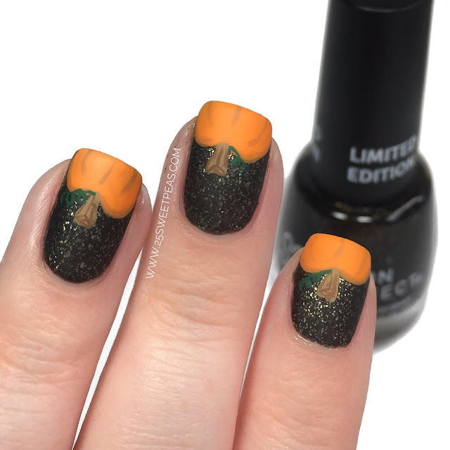Pumpkin Nail Art
