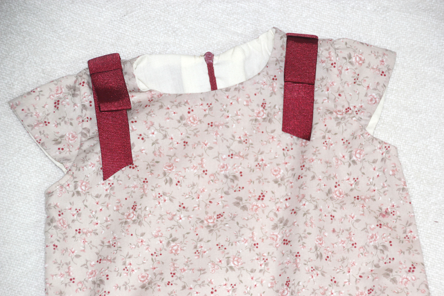 DIY Costura: Vestido de niña con cintura baja (patrón molde gratis)