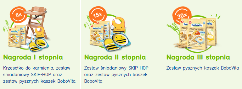 Konkurs BoboVita - zgarnij jedną z nagród dla swojego dziecka Konkurs