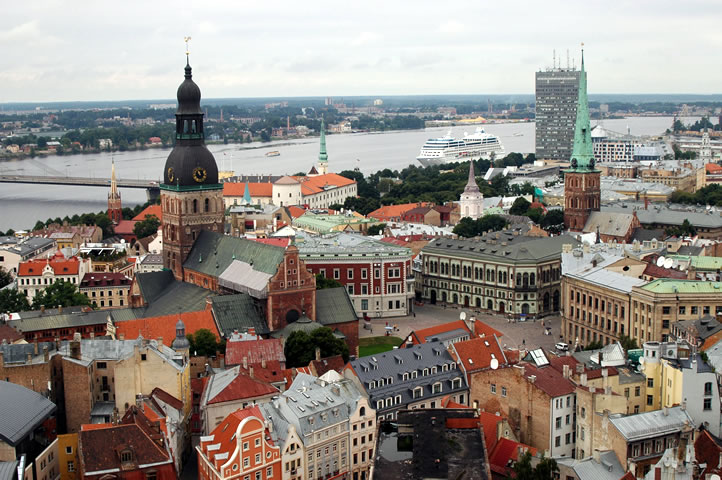 Riga, Capital da Letônia Riga, Capital da Letônia