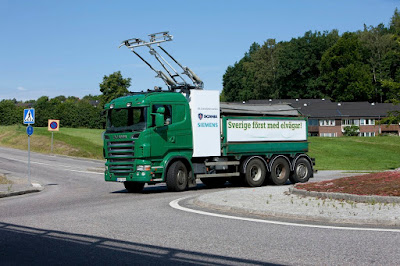 Camions elèctrics per les carreteres de Suècia