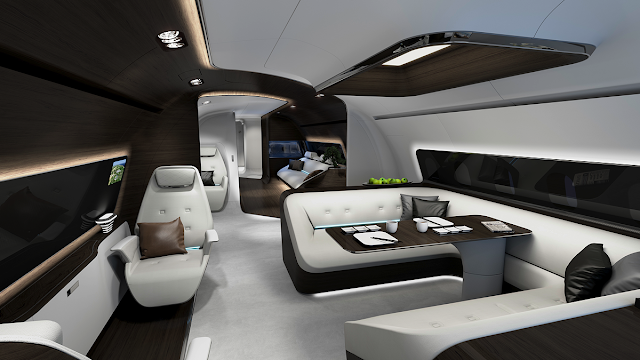 Mercedes-AMG partners with Lufthansa to design executive jet cabins