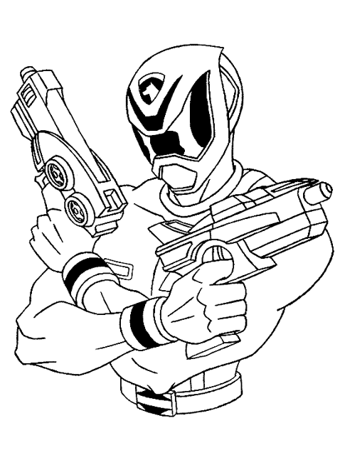 Kids Page: Power Rangers Coloring Pages