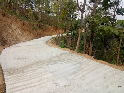 HOREEE…COR JALAN SUKOREJO HAMPIR SELESAI